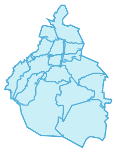 mapa de la cobertura